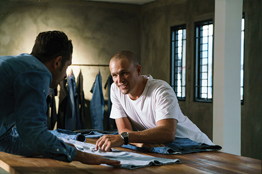 Meet the man who’s changing the world one pair of jeans at a time: James Bartle.